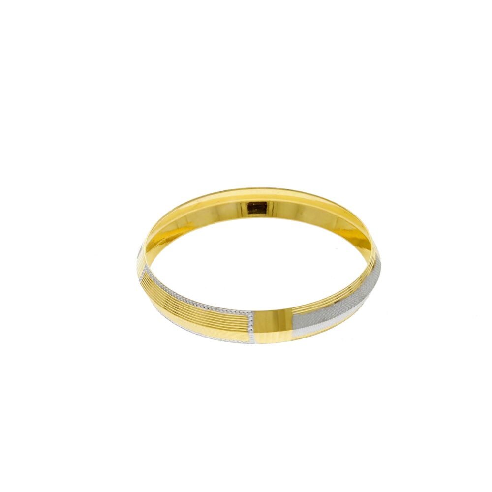 Unique 22carat Gold Kada For Men-212352