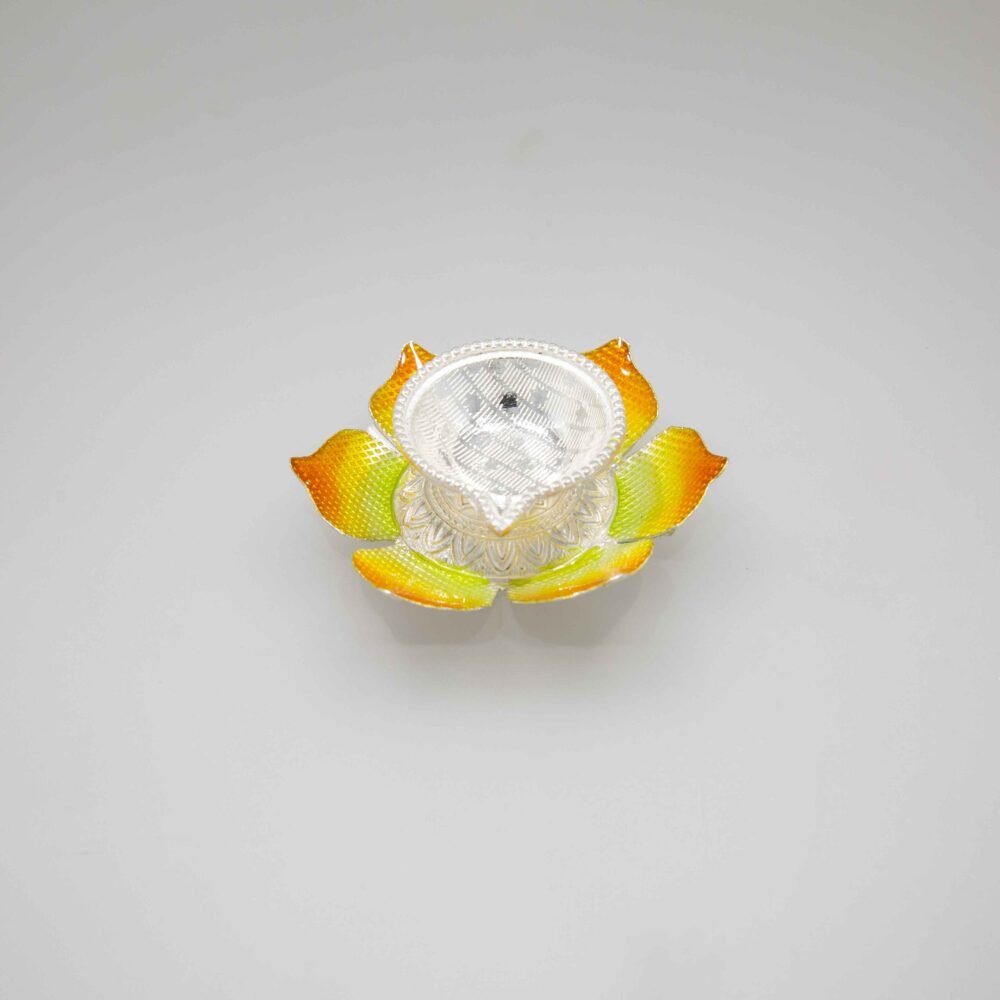 Brightful Flower Silver 800 Diya-224177