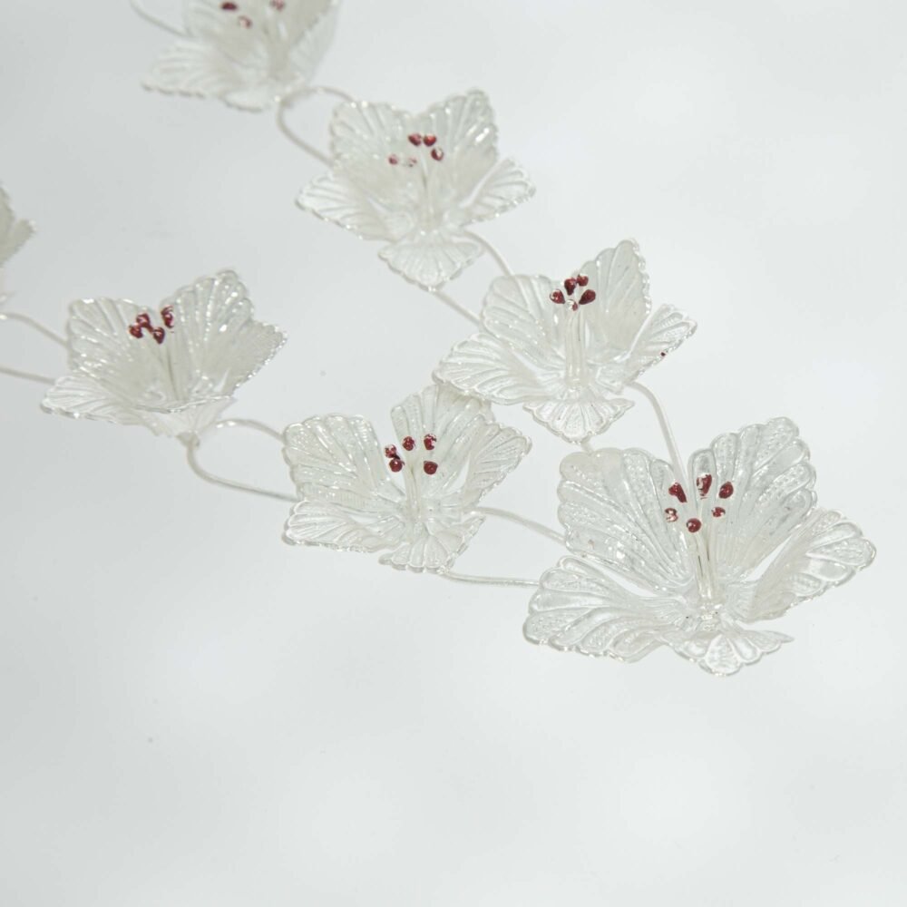 Silver Jaswant Flower Haar-219367