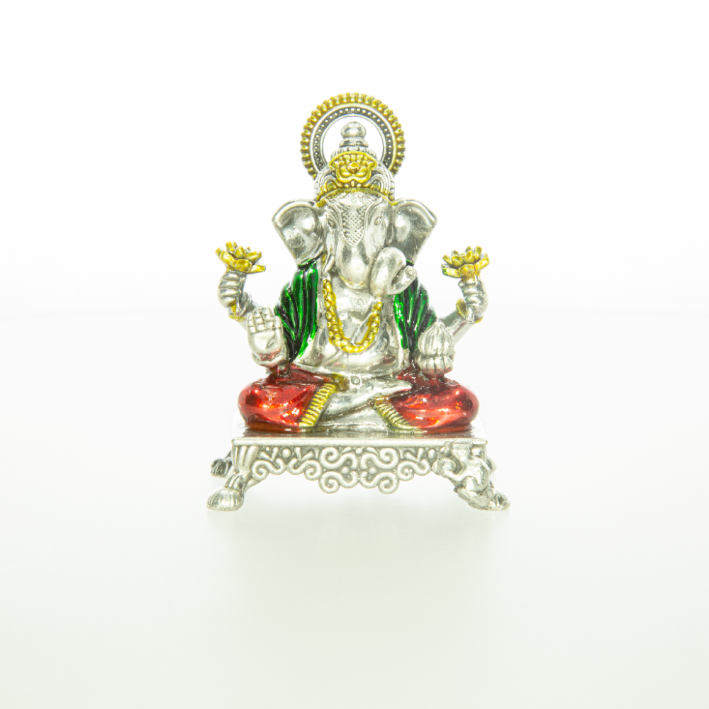 Divine Silver Ganpati idol-220262