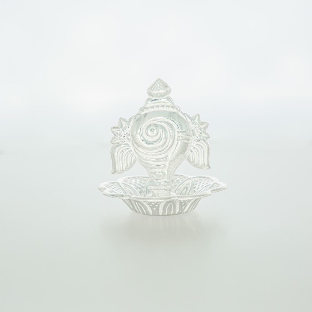 Silver Shell Shape Agarbatti Stand-223392