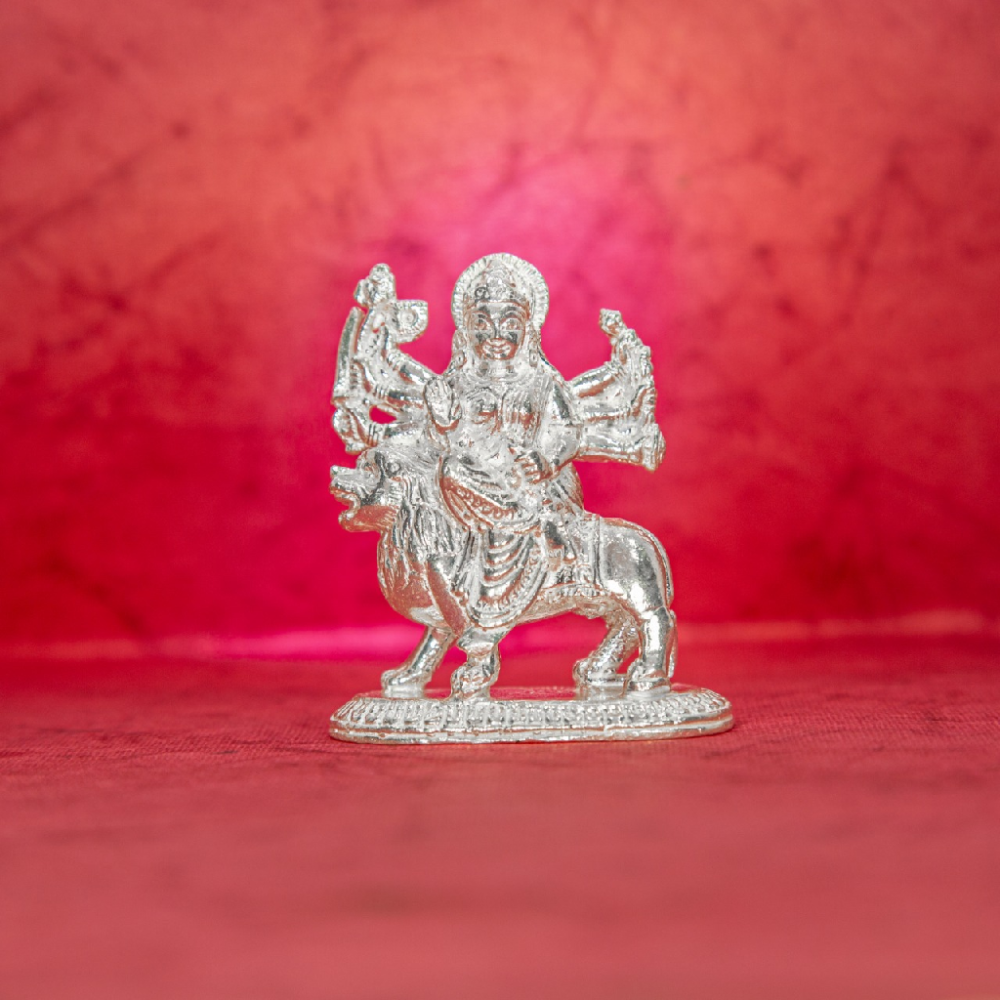 Pure Silver Ambe Mata Idol-222188