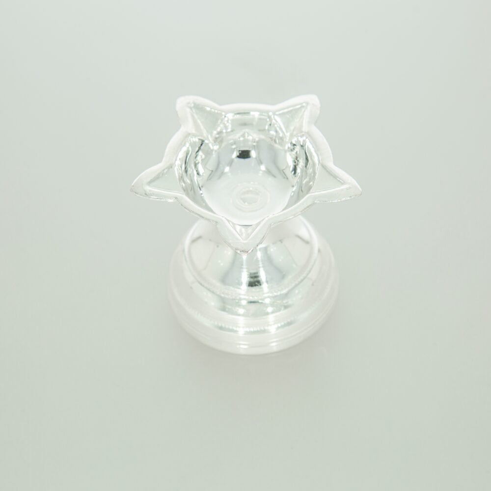 Plain Silver Diya-223380