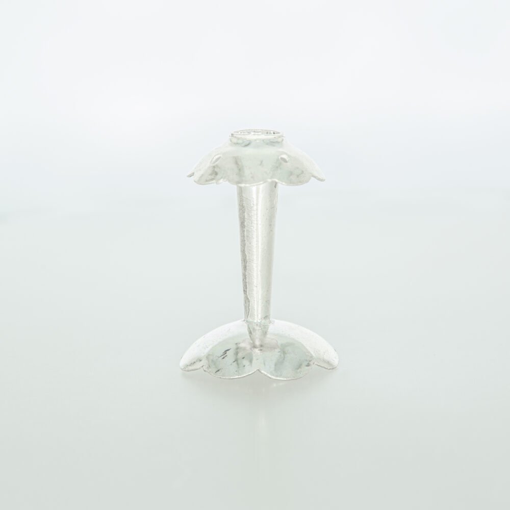 Silver Agarbatti Stand For Pooja-223224 - Image 2